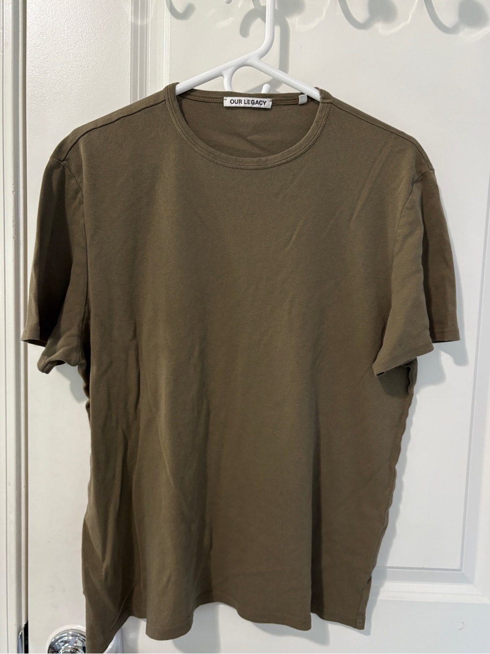 OUR LEGACY Rib T-Shirt Size 46